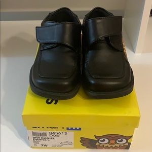 Boys Black Dress Shoes